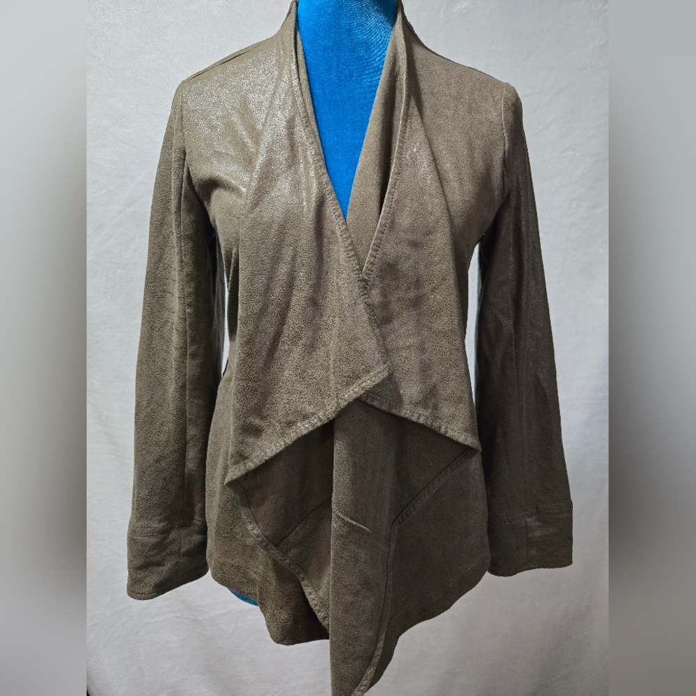 Charlotte Russe Olive Draped Blazer